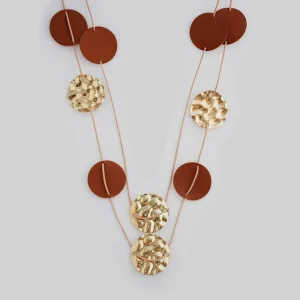 Party Wear Brown Maala Necklace